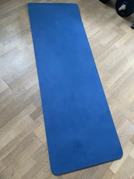 Коврик для йоги и фитнеса TPE (йога мат, каремат спортивный) OSPORT Yoga ECO Pro 6мм (OF-0082) Синий фото от покупателей 1