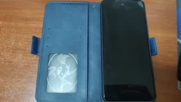 Чехол-книжка с кармашками Deexe Wallet Stand для Motorola Moto G60 - Blue фото от покупателей 1