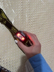 Ліхтар налобний Mastertool 4 режима 55*35*40 мм CREE XT-E WHITE LED + 2 x RED LED 3 x AAA ABS 94-0813 фото від покупців 1