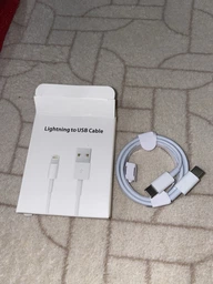Кабель для зарядки и синхронизации iPhone Lightning to USB кабель зарядки для iPad iPhone PAVLYSH PC 04 фото від покупців 7