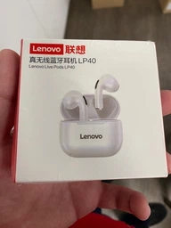Бездротові навушники Lenovo LP40 Plus з кейсом / Навушники з мікрофоном Bluetooth для iPhone та Андроїд White фото від покупців 11