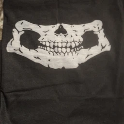 Баф с черепом маска skull из лавсана, Черный (7111942013) фото от покупателей 2