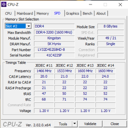 Модуль пам'яті для ноутбука SoDIMM DDR4 8GB 3200 MHz Kingston (KVR32S22S8/8) фото від покупців 2
