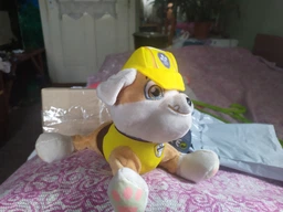 Мягкая игрушка Spin Master Paw Patrol Щенячий патруль: щенок Крепыш 20 см фото от покупателей 1