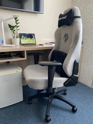 Кресло для геймеров Anda Seat Phantom 3 Size l Dark Gray Fabric (ad18y-06-gb-f) фото от покупателей 2