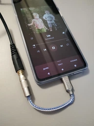 Підсилювач звуку, CX Pro CX31993, ЦАП, DAC, перехідник, зовнішня звукова карта, Nautilus Type C to 3,5 мм + PC адаптер Silver фото від покупців 12