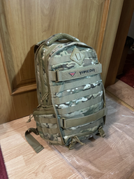 Рюкзак тактичний військовий з кишенею для автомата YAKEDA 40L Multicam KF087