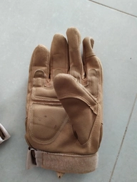 Тактичні рукавички Suzhou M Коричневі (130720223/M) фото від покупців 1