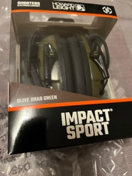 Активні навушники Howard Leight Impact Sport Green (R-01526)