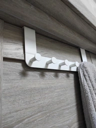 Дверна вішалка для рушників ENUDDEN IKEA 602.516.65 білий фото від покупців 6