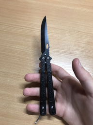 нож складной A820 Чёрная Сакура Без бренда (t5287) фото от покупателей 1