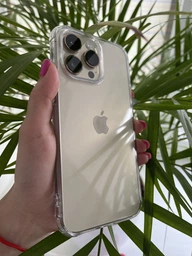 Противоударный Силиконовый чехол Fruct Full Cover для iPhone 14 Pro Max Усиленные бортики Прозрачный