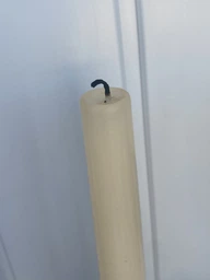 Свічка Bartek Candles класична довга гладка 21*300 мм зелена фото від покупців 1