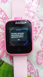 Дитячий смарт-годинник AmiGo GO006, VIDEOCALL, GPS, 4G, WIFI, BT4.0, 720mAh, White UA UCRF фото від покупців 3
