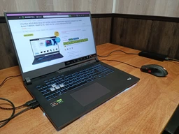 Ноутбук ASUS ROG Strix G17 G713IC-HX010 (90NR05M2-M002K0) Eclipse Gray фото от покупателей 2