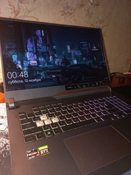 Ноутбук ASUS ROG Strix G17 G713IC-HX010 (90NR05M2-M002K0) Eclipse Gray