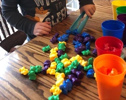 Игровой набор сортер Радужные Мишки Learning Bears Монтессори игра для счета и сортировки Farmar фото от покупателей 3
