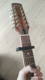 Набор для гитары каподастр и медиатор 6 шт 0.58-1.5 мм Alice Acoustic Black фото от покупателей 14