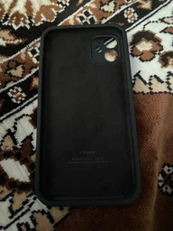 Чехол Silicone Full case camera SQUARE (квадратные) для IPhone 11 Black (25) чёрный фото від покупців 6