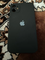 Чехол Silicone Full case camera SQUARE (квадратные) для IPhone 11 Black (25) чёрный фото від покупців 5