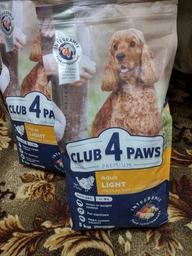 Сухий корм для собак Club 4 Paws Преміум. Контроль ваги з індичкою для середніх та великих порід 5 кг (4820215367868) фото від покупців 5