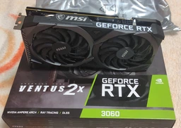 Відеокарта MSI RTX 3060 12Gb Ventus 2X OC LHR (RTX 3060 VENTUS 2X 12G OC) (GDDR6, 192 bit, PCI-E v4.0)