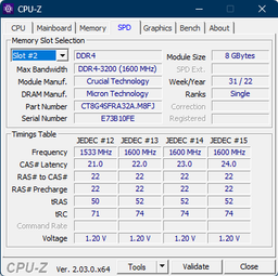 Пам'ять Crucial 8 GB SO-DIMM DDR4 3200 MHz (CT8G4SFRA32A) фото от покупателей 9