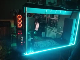 Светодиодная Новогодняя лента Kronos LED 7 Color 5050 RGB 5м + блок для Нового года и Рождества