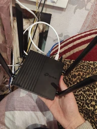 Бездротовий маршрутизатор TP-Link Archer A64 зовнішній адаптер живлення 39491