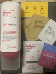 Пілінг для шкіри голови з частинками солі з мертвого моря Dr.FORHAIR Sea Salt Scaler, Мініатюра 50мл
