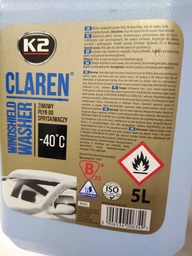 Омивач зимовий K2 Claren Windshield washer concentrate K645 -40 °C концентрат для лобового скла 5 л (K20402)