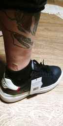 Sneakersy męskie na wysokiej platformie do kostki U.S. Polo Assn JEWEL003M-AY1 43 28 cm Ciemnogranatowe (8055197230893) Zdjęcie od kupującego 2