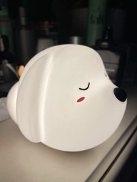 Нічний дитячий світильник Baseus Cute Series Doggie Silicone із вбудованим акумулятором 1100 mAh, білий фото від покупців 1