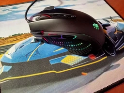 Миша ігрова A4Tech Bloody J90s (Black), Activated, Extra Fire Button, 8000 CPI, RGB, 20 млн. натискань, чорна, RGB підсвічування фото від покупців 18