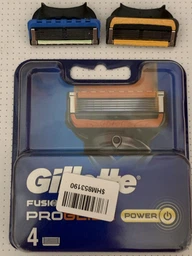 Сменные картриджи для бритья (лезвия) мужские Gillette Fusion5 ProGlide Power 4 шт (7702018085576) фото от покупателей 3