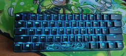 Механічна ігрова клавіатура HyperX Alloy Origins 60 HX Red USB Pink (572Y6AA) фото від покупців 4