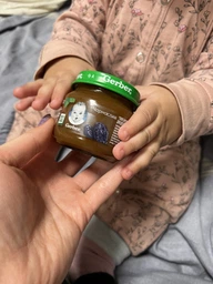 Упаковка фруктового пюре Gerber Чернослив с 6 месяцев 80 г х 6 шт (7613287165459)