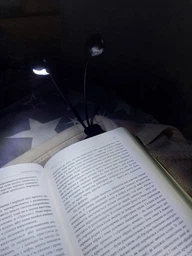 LED мини лампа Light светильник на прищепке клипсе для чтения книг фото от покупателей 8