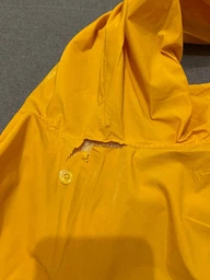 Дождевик Размер XXXL Унисекс VelaSport Defence мужской и женский водонепроницаемый Двухслойный плащ Желтый фото от покупателей 1