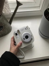 Чехол для фотокамеры FujiFilm INSTAX mini 11 / INSTAX mini 12 голубой фото от покупателей 7