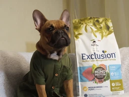 Повнораціонний сухий корм Exclusion Puppy Tuna Medium Breed з тунцем для цуценят середніх порід 3 кг (8011259003065) фото від покупців 1