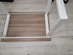 Письменный стол Ferrum-decor Драйв 750x1000x700 Белый металл ДСП Дуб Сонома 32 мм (DRA207) фото от покупателей 6