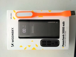 Універсальна мобільна батарея 30000 mAh Wozinsky WPB-001BK Black 4xUSB фото від покупців 6