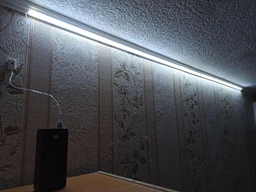 LED USB светильник с бесконтактным выключателем 2 метра REX strip холодный свет фото от покупателей 13