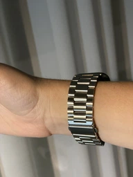 Металлический ремешок Fruct 3-Bead Metal Band для Apple Watch 42/44/45/46/49 mm Black фото от покупателей 4