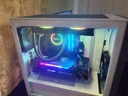 Корпус Corsair 4000D Tempered Glass White (CC-9011199-WW) без БП фото от покупателей 3