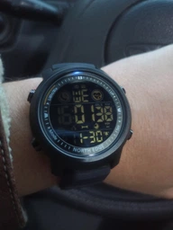 Чоловічий спортивний водостійкий тактичний годинник North Edge Laker Black 5BAR фото от покупателей 1
