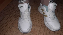 Жіночі кросівки Adidas Strutter GX0671 40.5 (7UK) 25.5 см Ftwwht/Sabemt/Halsil (4065418991520) фото від покупців 7