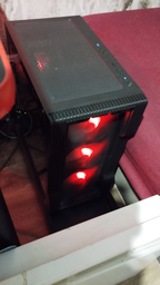 Корпус 1stPlayer T3-G-4F1-BK Black фото от покупателей 2
