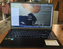 Ноутбук ASUS Vivobook Pro 15 OLED M6500QC-MA086 (90NB0YN1-M00710) Quiet Blue / AMD Ryzen 7 5800H / RAM 16 ГБ / SSD 1 ТБ / nVidia GeForce RTX 3050 фото от покупателей 10